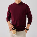 Mens Multi-Color Thickened Knit Sweater