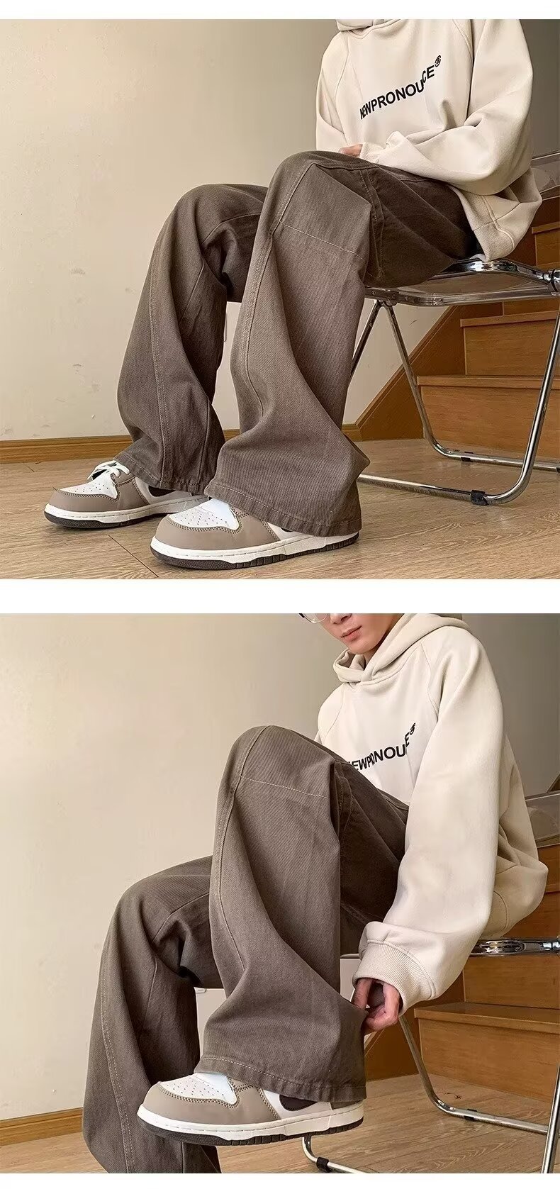 Retro High-street Denim Jeans