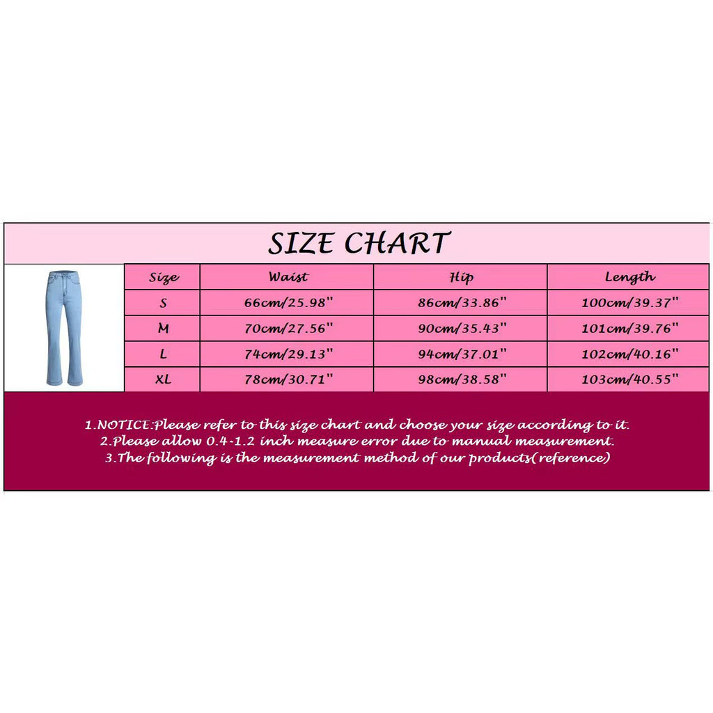 Cargo Pants Jeans for Women Solid Mid Waist Casual Stretch Jeans Womens Pants Straight Leg Pants Pantalones De Mujer Baggy Jeans