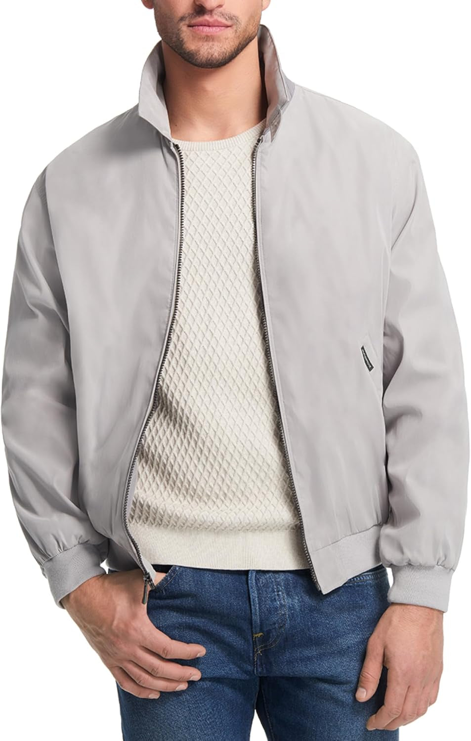 Men'S Golf Jacket - Lightweight Windbreaker, Water-Resistant Microfiber Shell, Perfect for Golf & Casual Wear