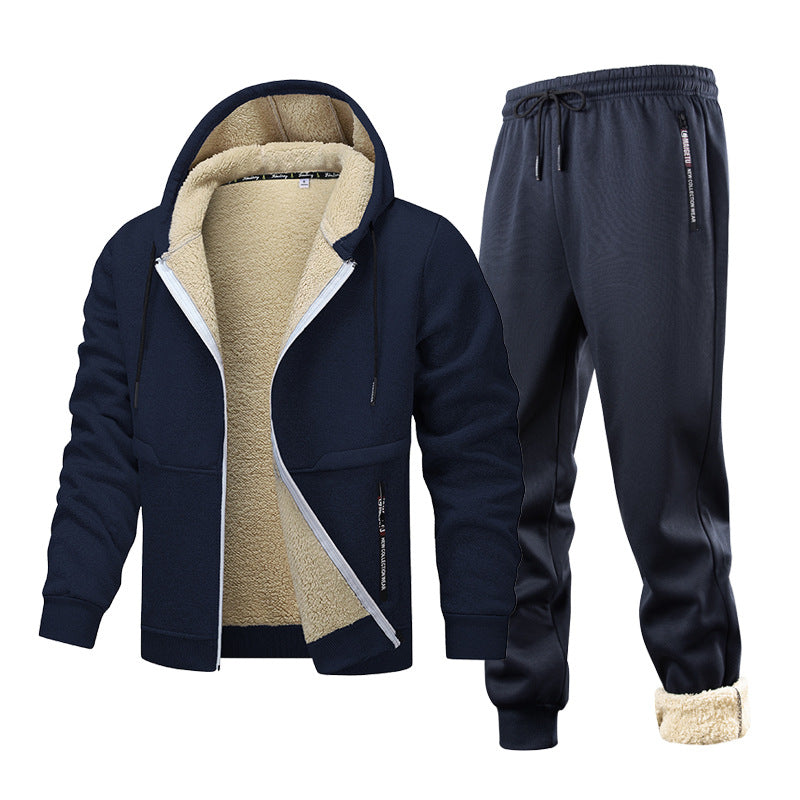Two Piece Fleece Lined Jacket And Pants