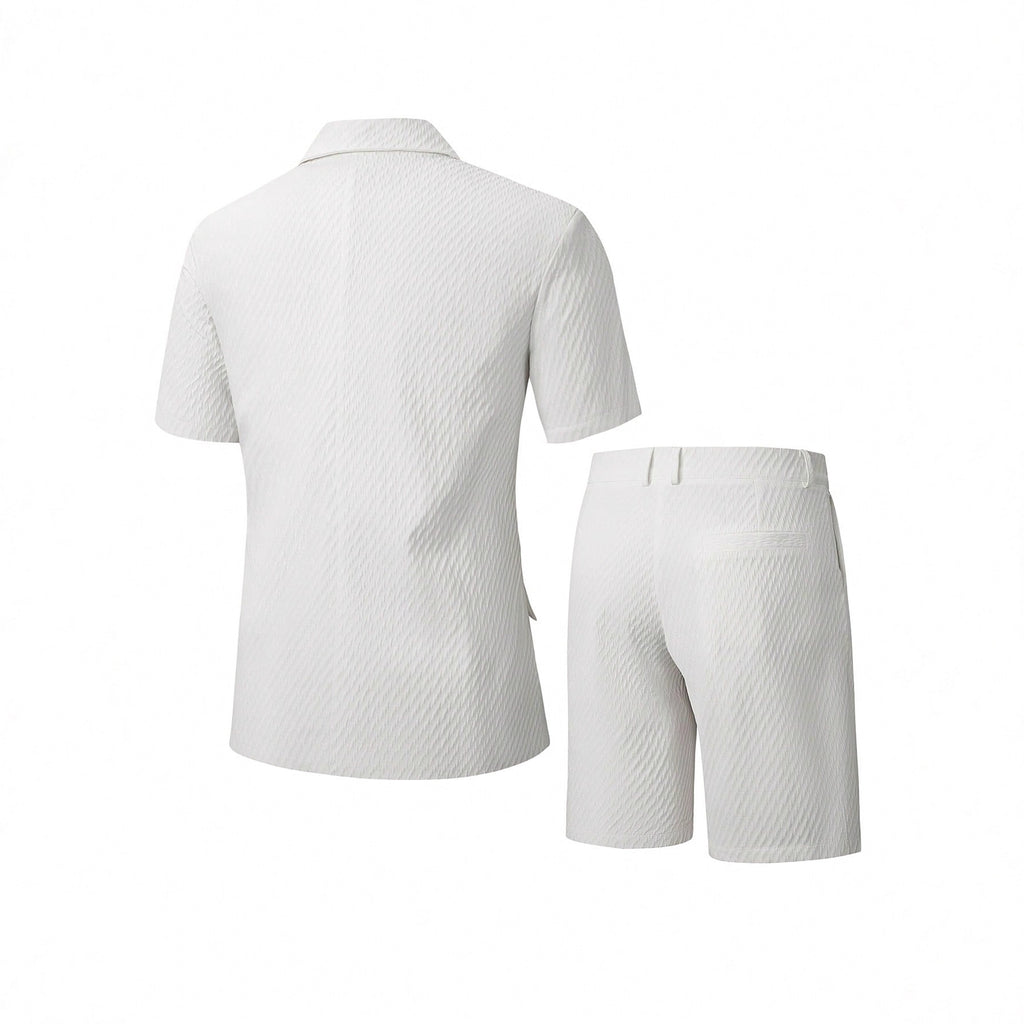 Short Slim Fit Two-piece Suit