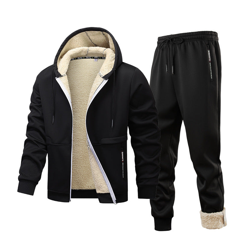 Two Piece Fleece Lined Jacket And Pants
