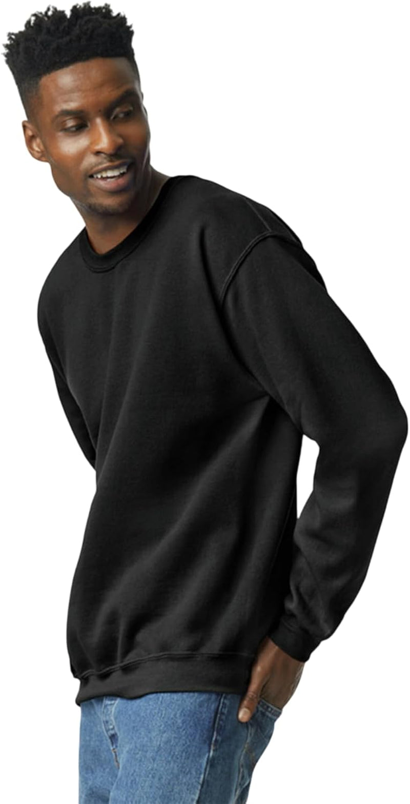 Unisex-Adult Fleece Crewneck Sweatshirt, Style G18000, Multipack